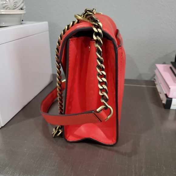 Michael kors bright red whitney leather bag - Picture 3 of 6